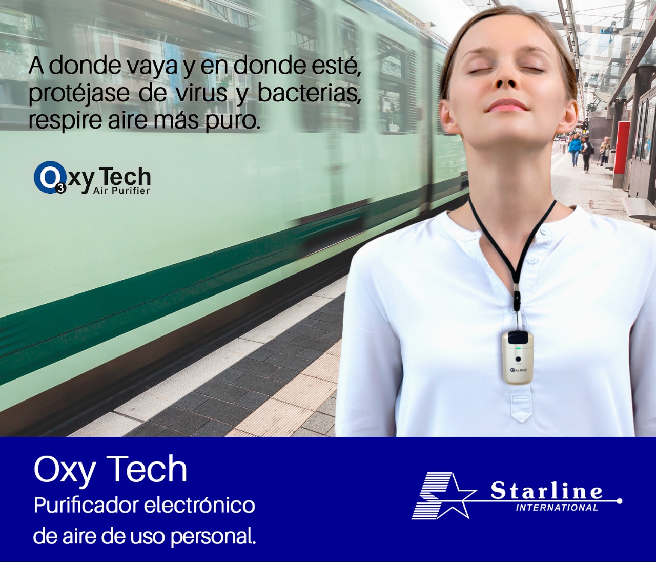 OXY TECH PERSONAL OXT-P2 RECARGABLE