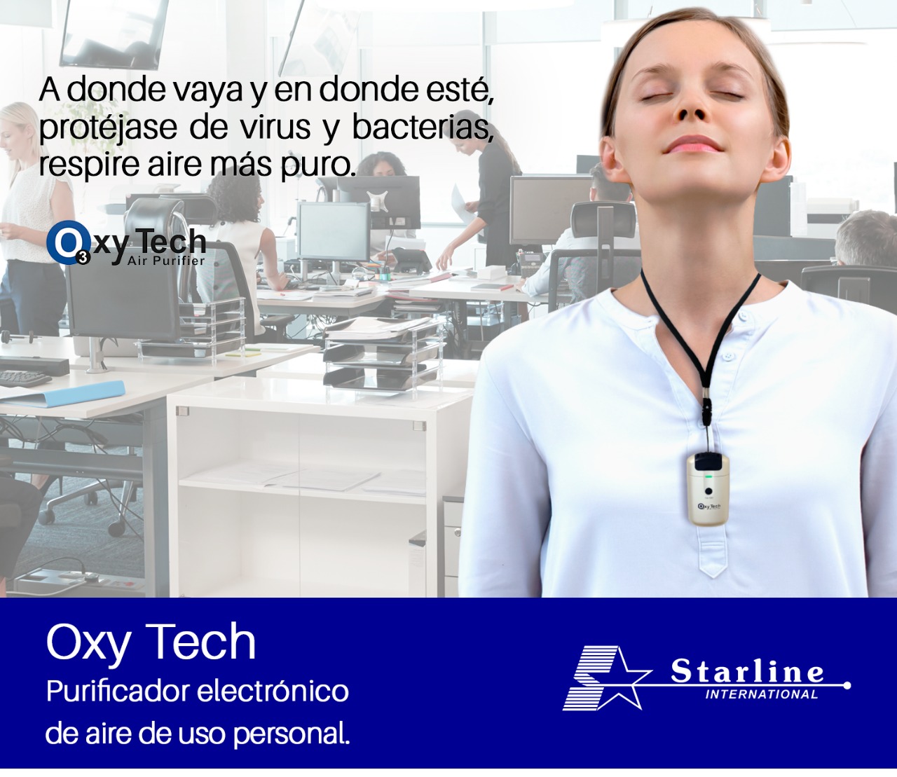 OXY TECH PERSONAL OXT-P2 RECARGABLE